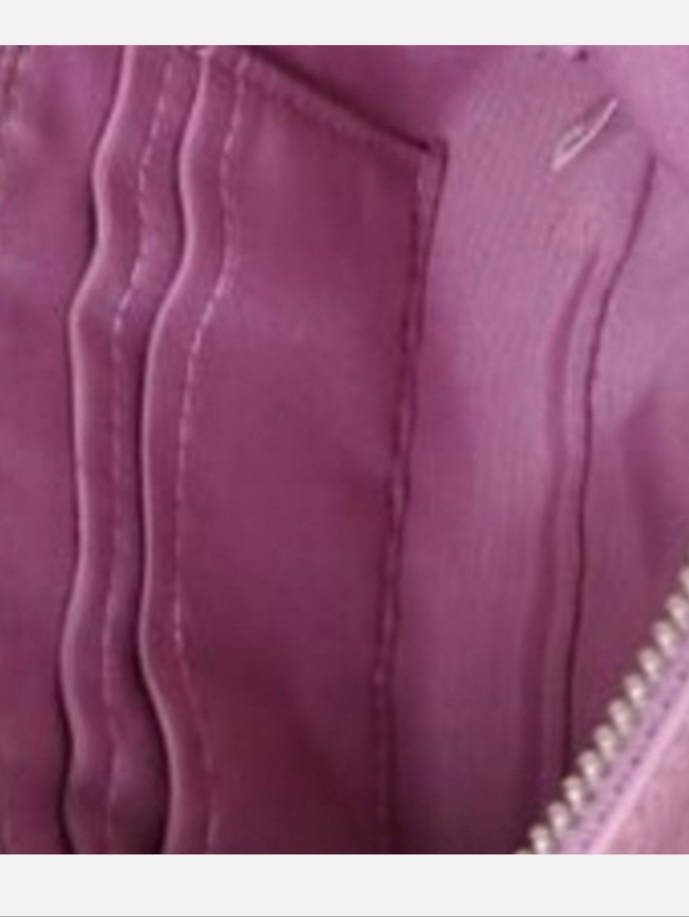 Coach Dollish Pink Genuine Leather Mini Handbag Wrislet Shearling Trim & Pom-Pom - Picture 2 of 6